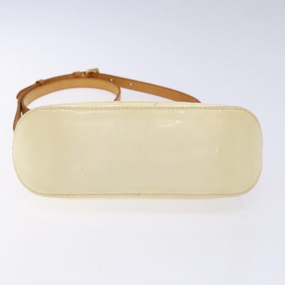 LOUIS VUITTON Monogram Vernis Minna Street Shoulder Bag Perle M91509 - Picture 9 of 13